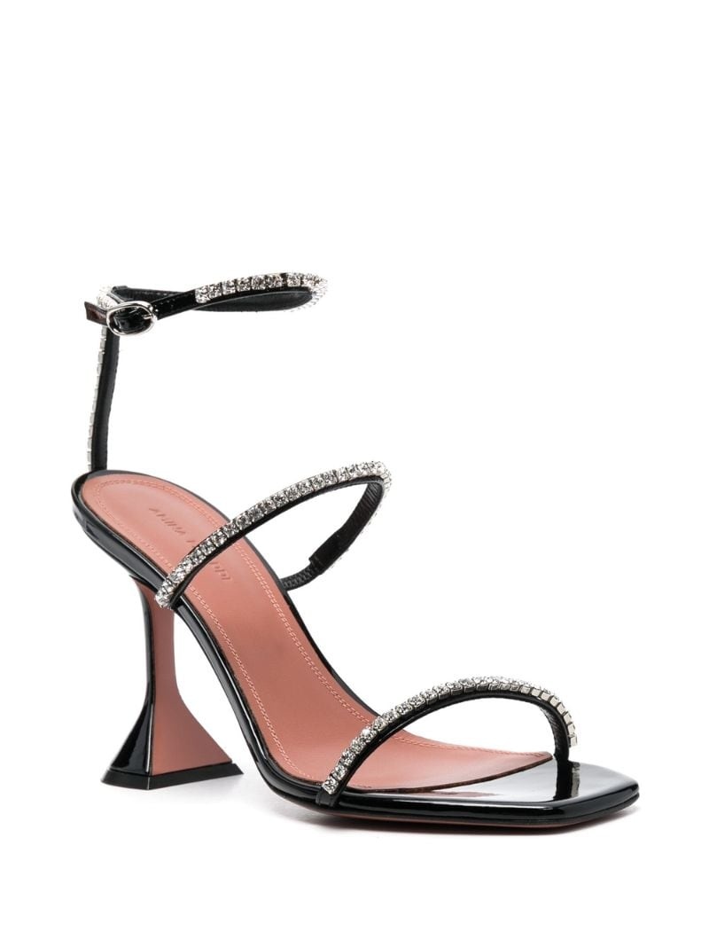 Gilda 105mm crystal-embellished sandals - 2