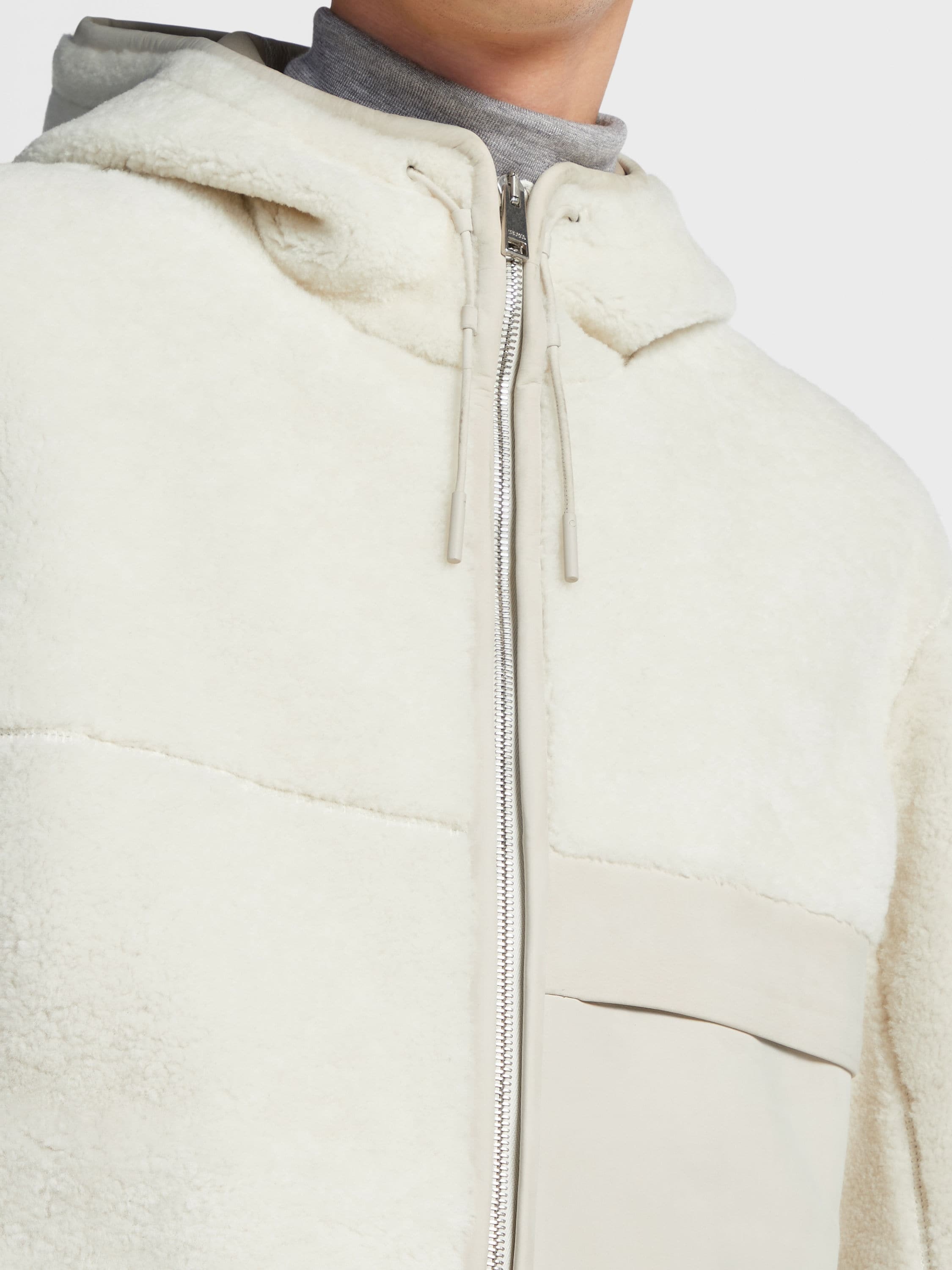 SHEARLING WOOL BLOUSON - 3