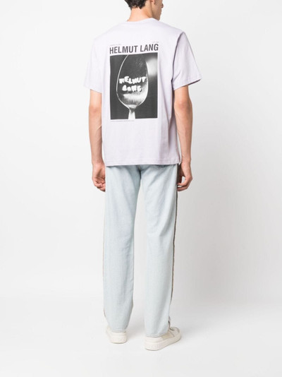 Helmut Lang logo-print cotton T-shirt outlook