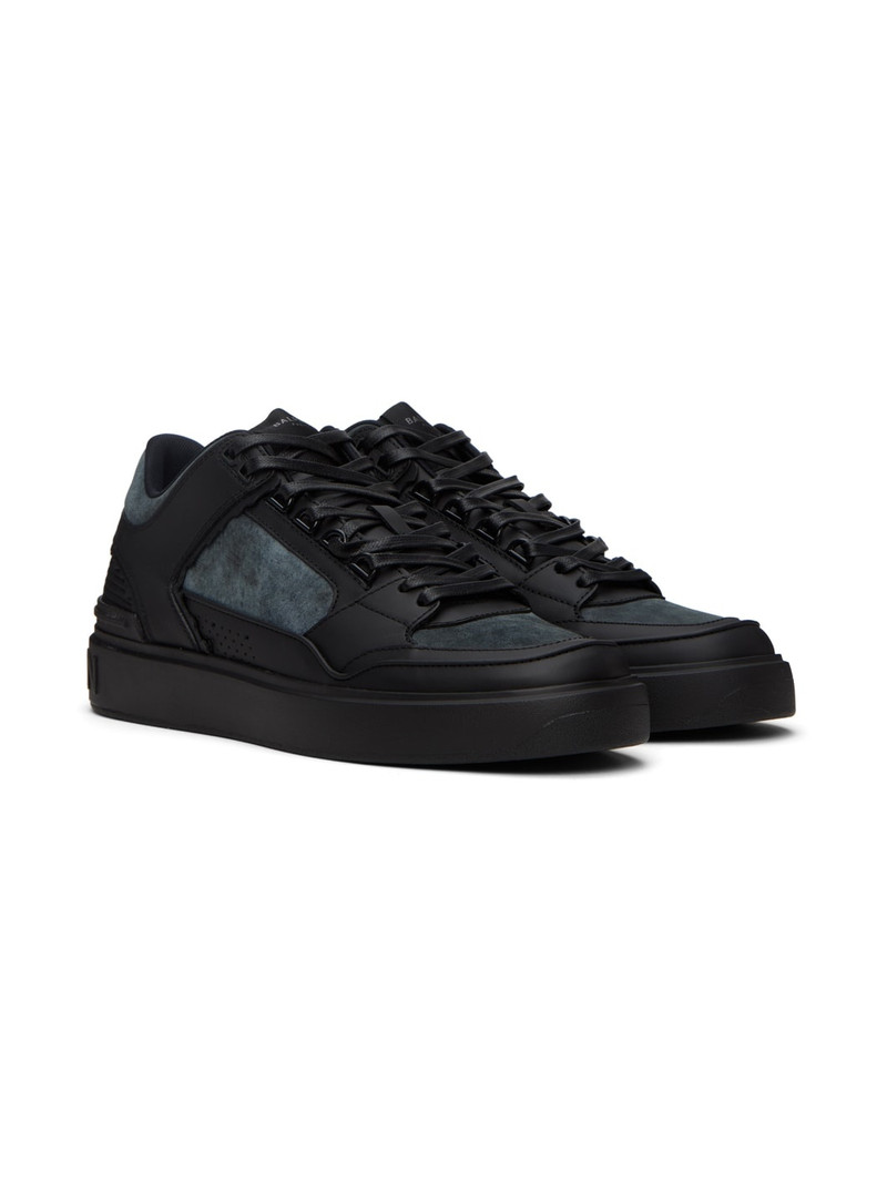 Black B-Court Mid-Top Sneakers 4