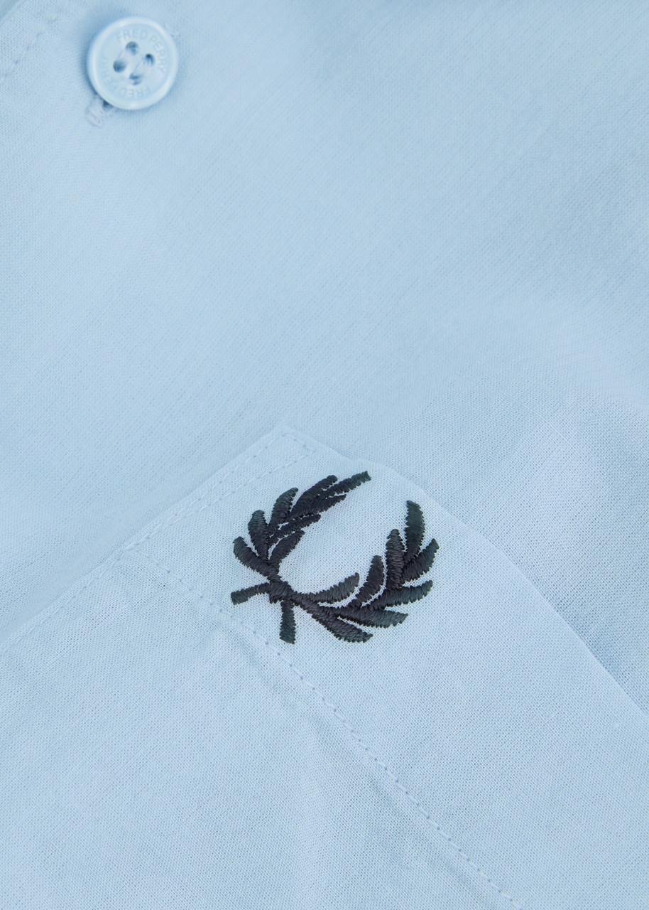 Fred Perry Logo-embroidered Cotton Shirt - 5