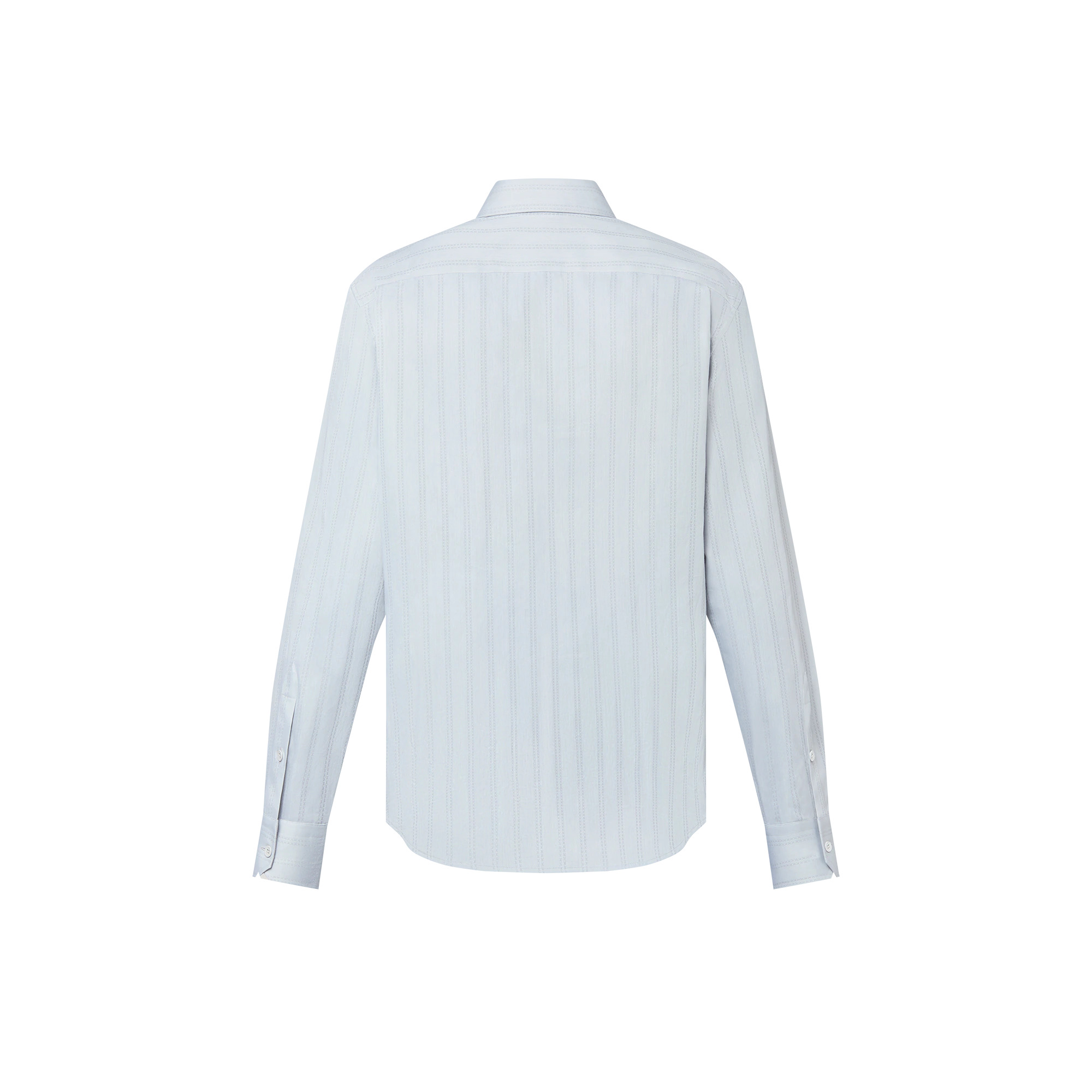 Long-Sleeved Cotton Shirt - 4