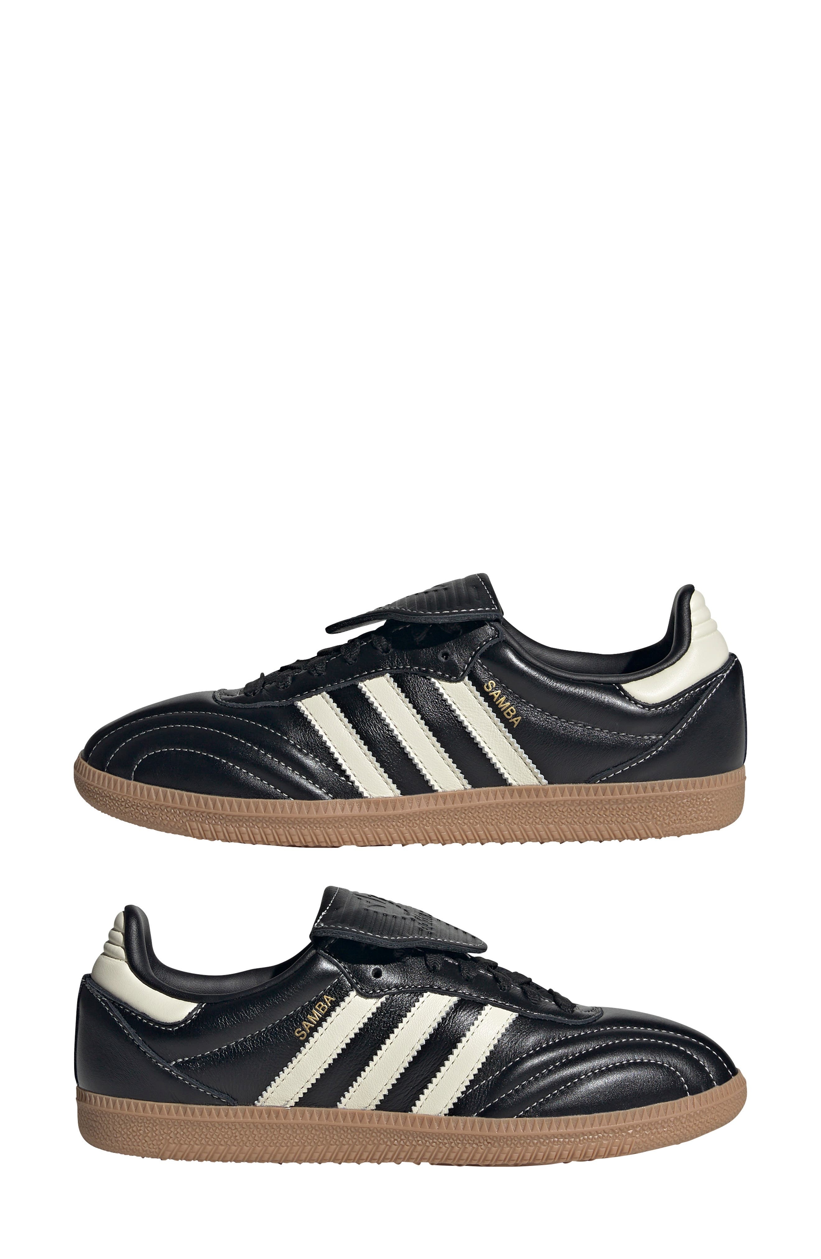 adidas Samba LT Sneaker in Black/Cream White/Gum at Nordstrom - 7