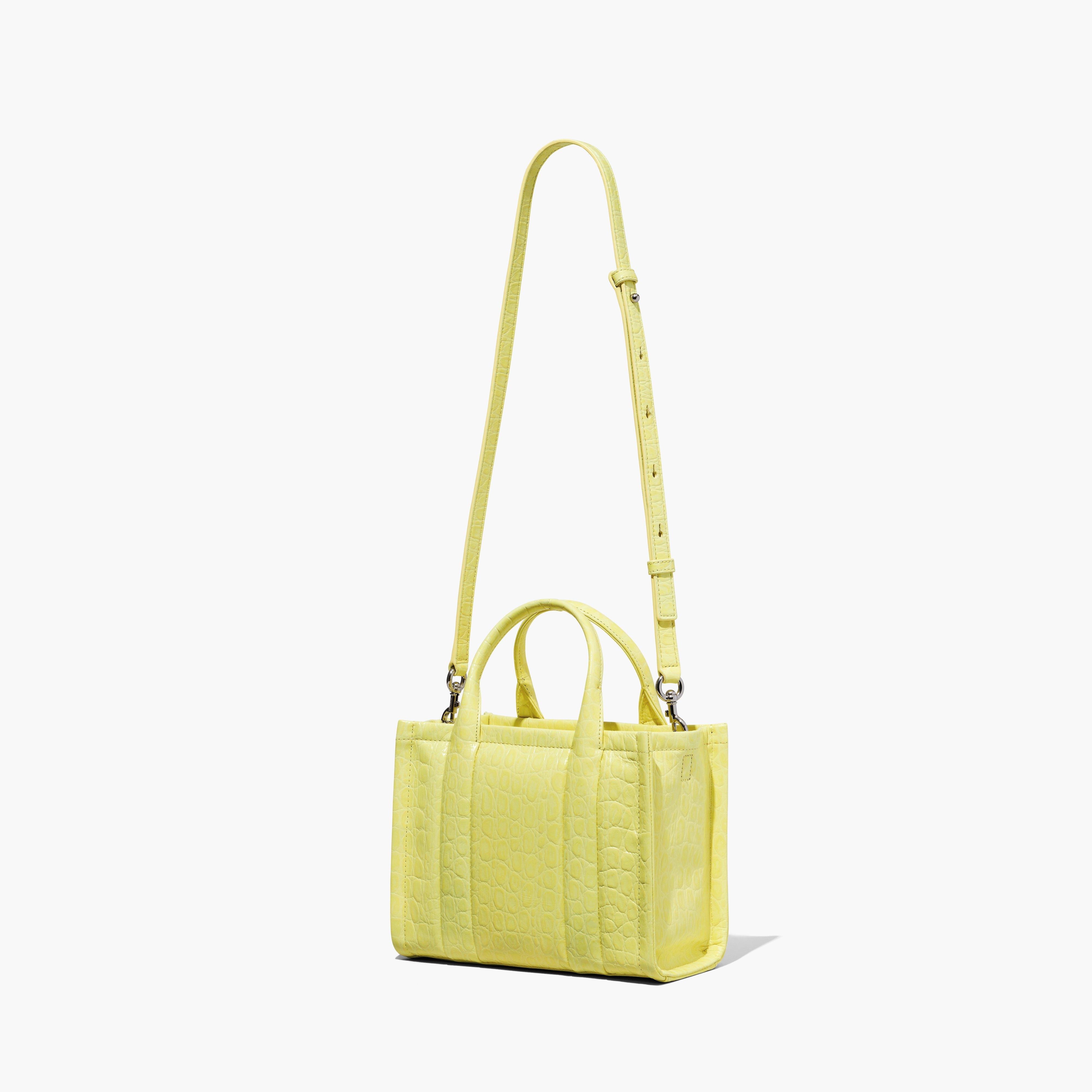 THE CROC-EMBOSSED MINI TOTE BAG - 3