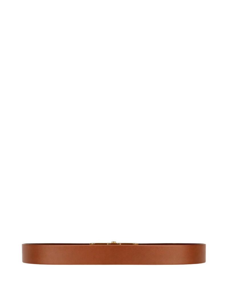 ELISABETTA FRANCHI logo-detail belt outlook