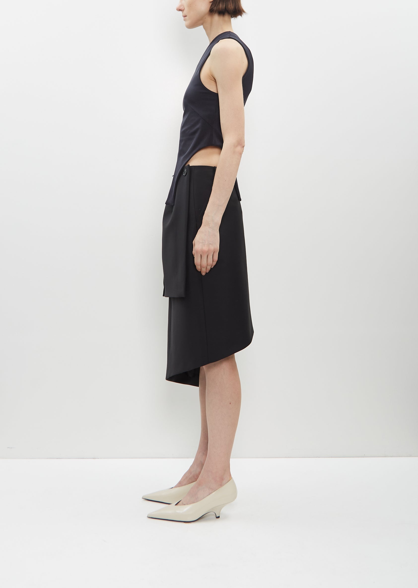Off-Shoulder Spandex Top - 2
