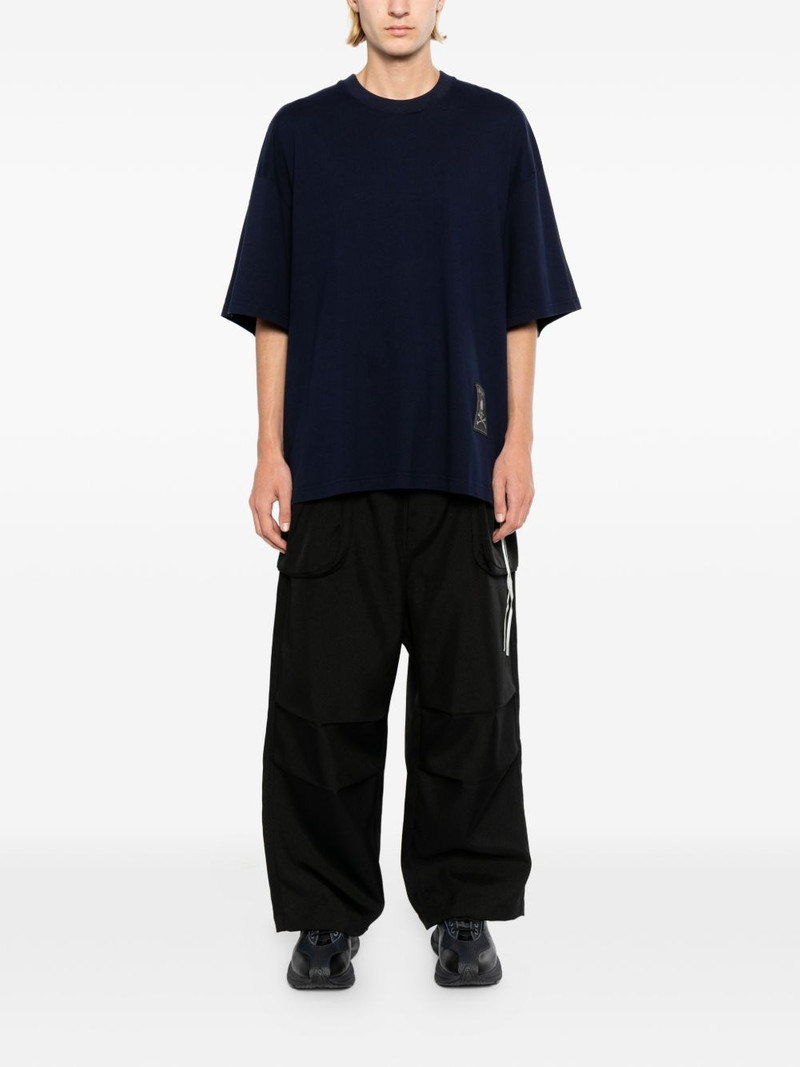 mastermind JAPAN graphic-print boxy T-shirt outlook