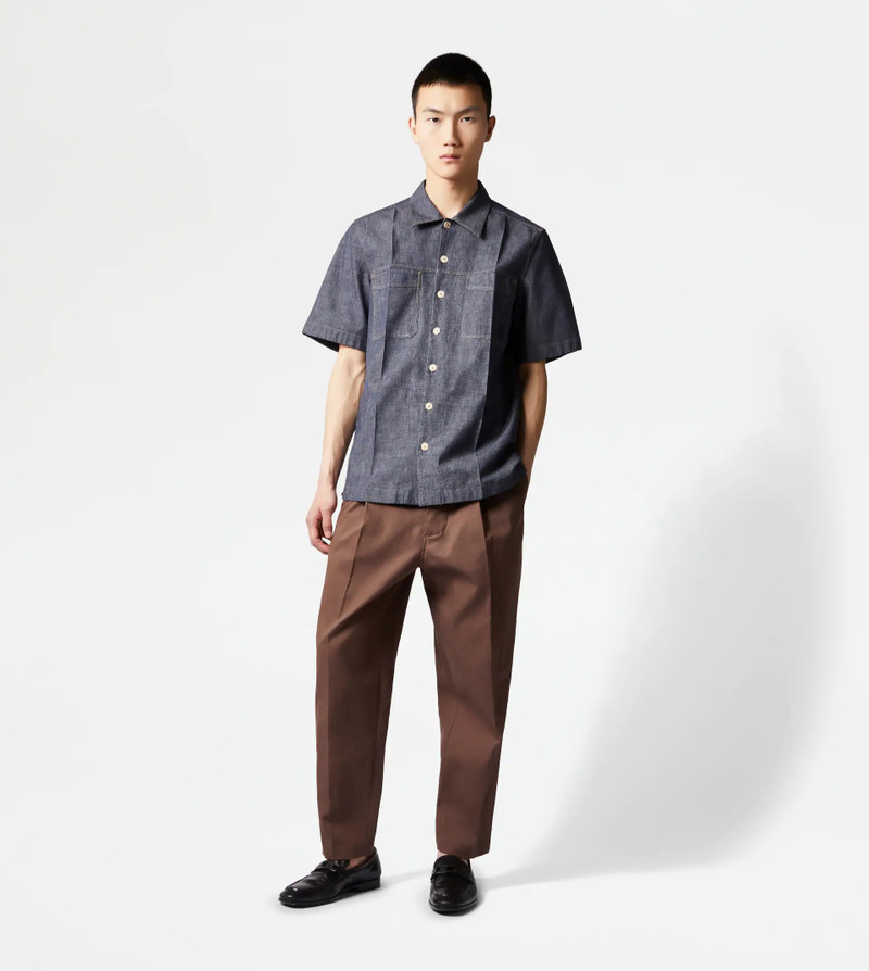 Tod's SAFARI SHIRT - BLUE outlook