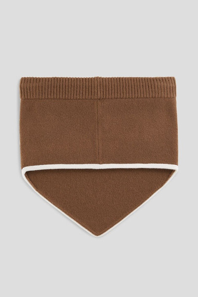 BOGNER Merve Loop scarf in Brown outlook