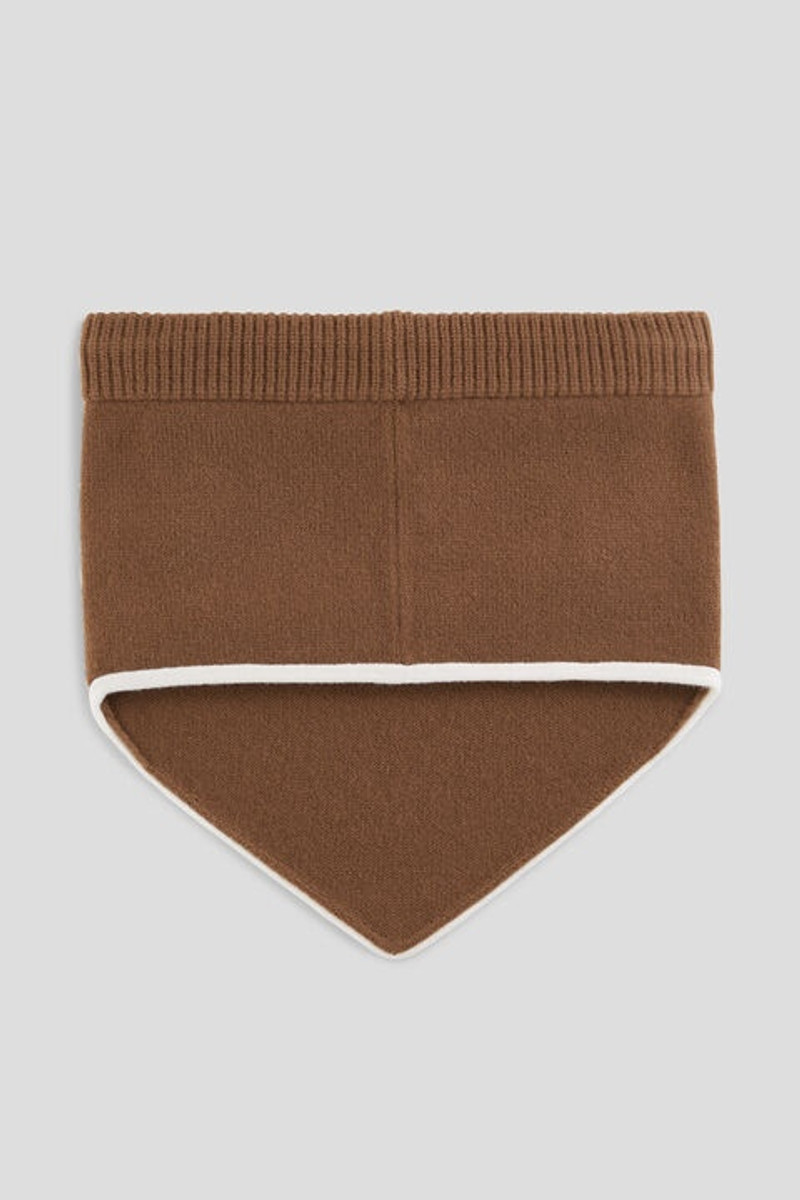 BOGNER Merve Loop scarf in Brown outlook