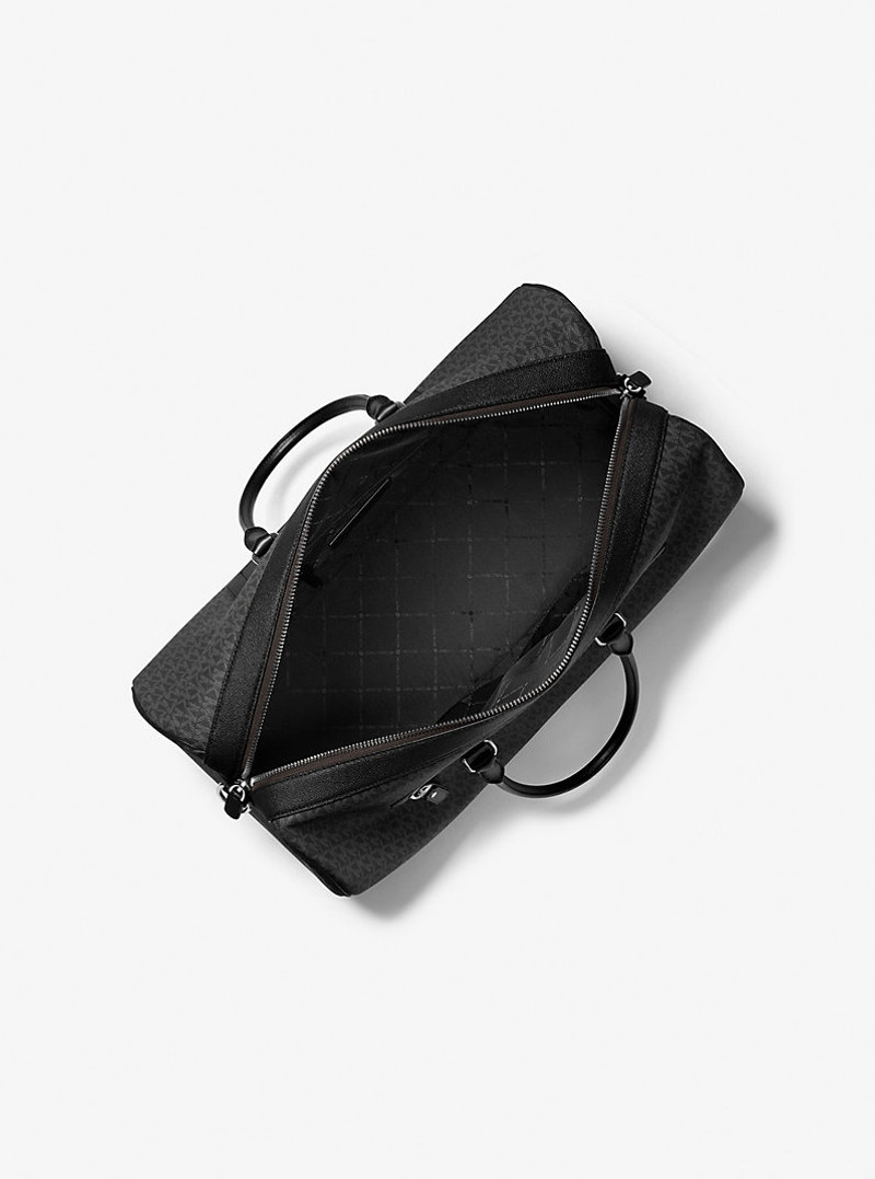 MICHAEL KORS Jet Set Signature Logo Weekender Bag outlook