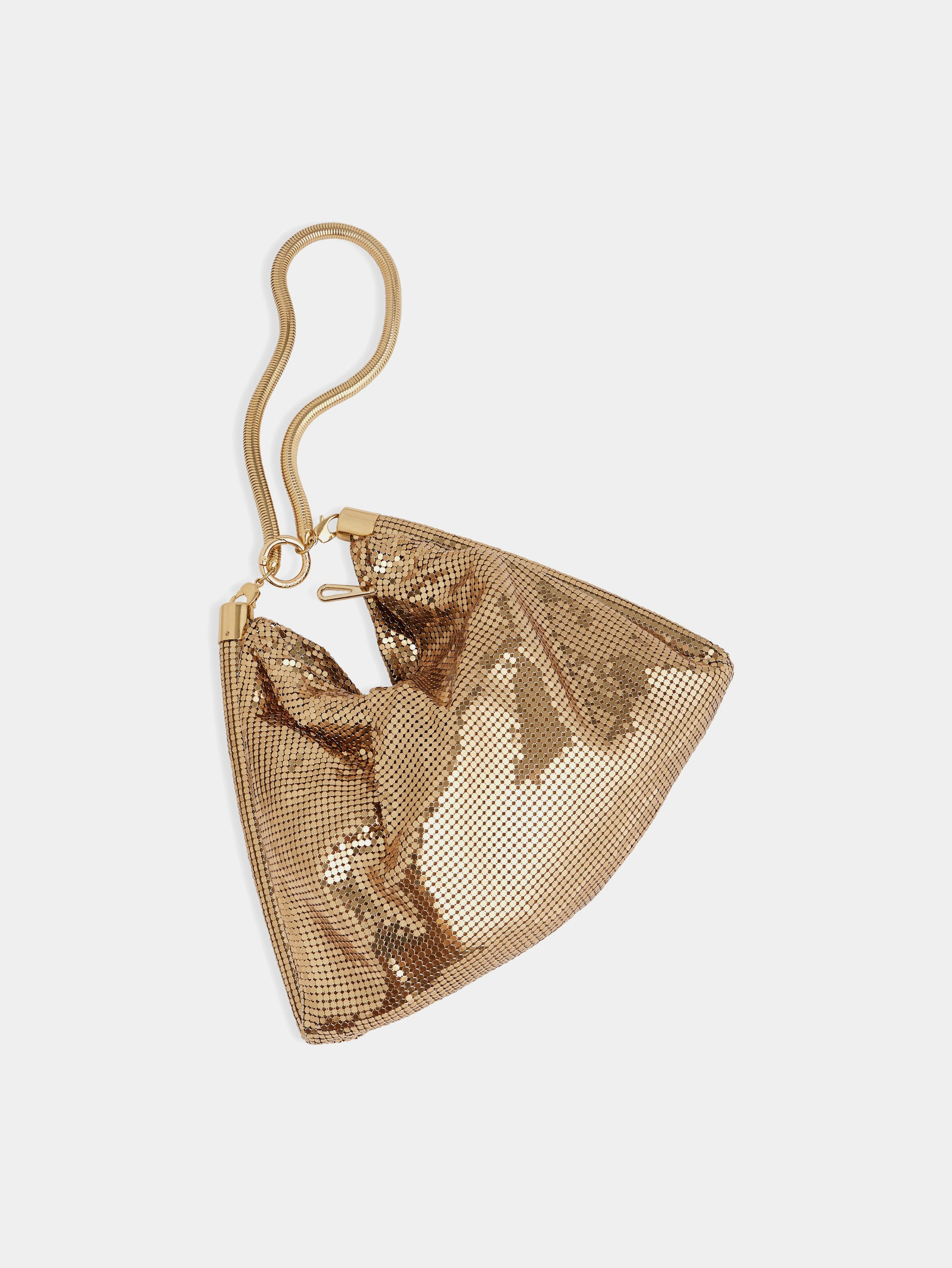 GOLD CHAINMAIL POCKET BAG - 6