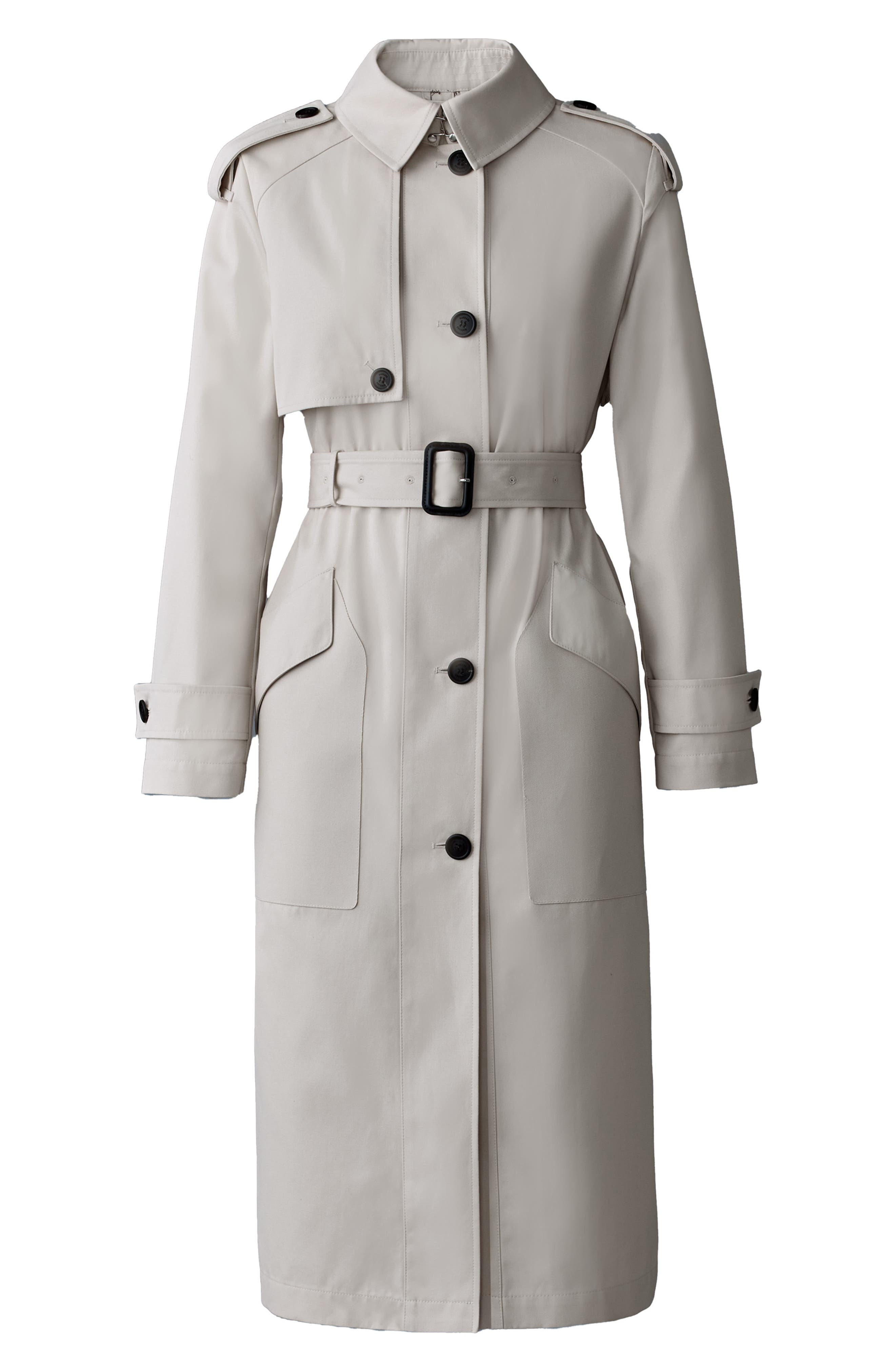Mackage Akili Water Repellent Trench Coat at Nordstrom - 5
