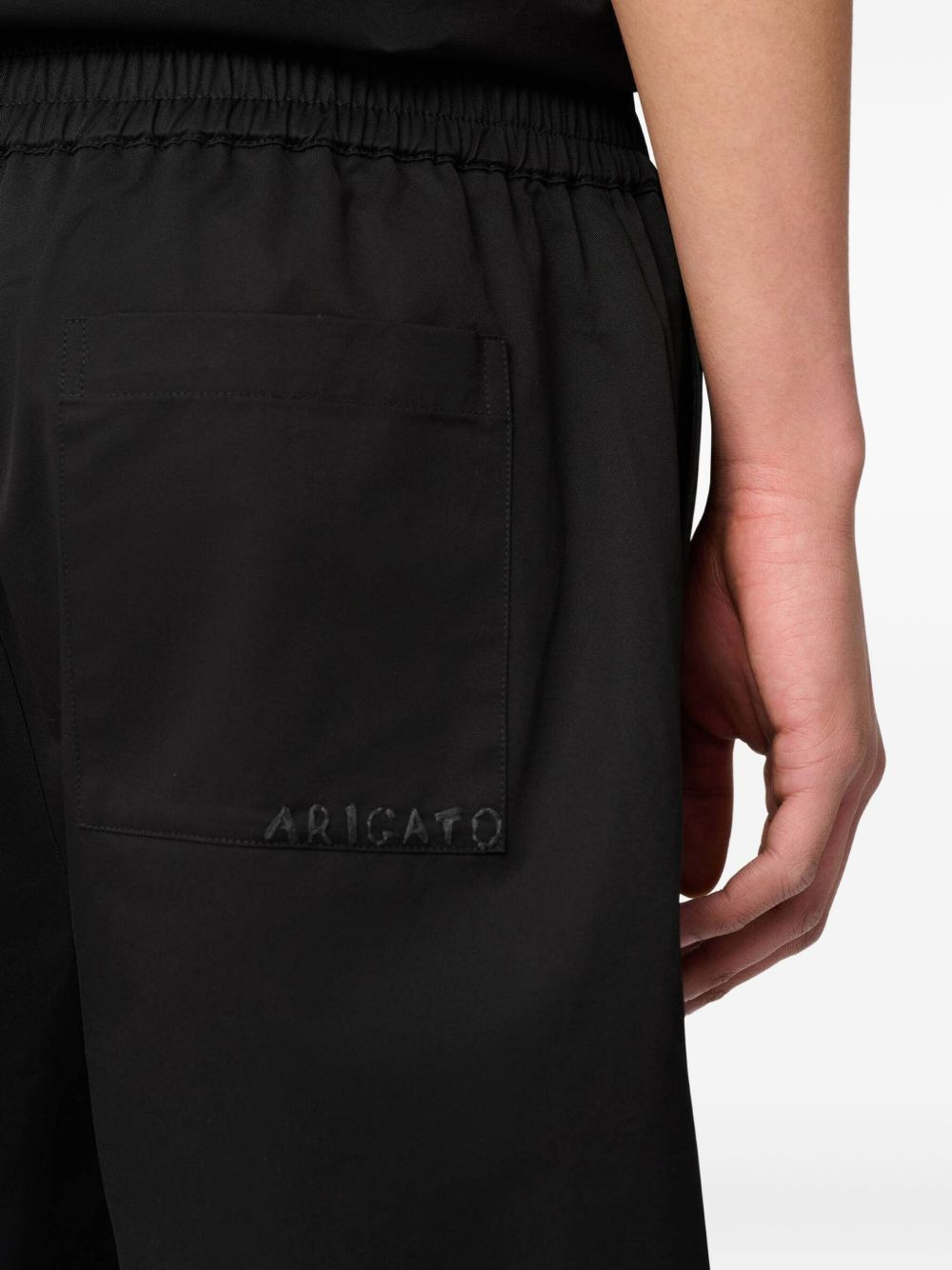 Nova elastic-waist cotton shorts - 5