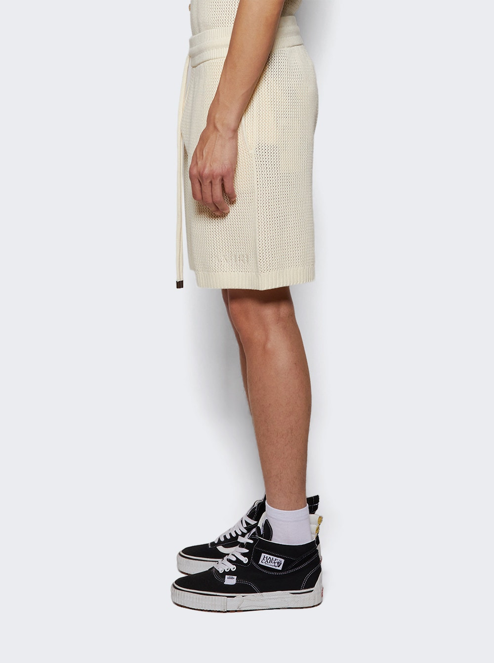 Crochet Mesh Short Ivory - 3