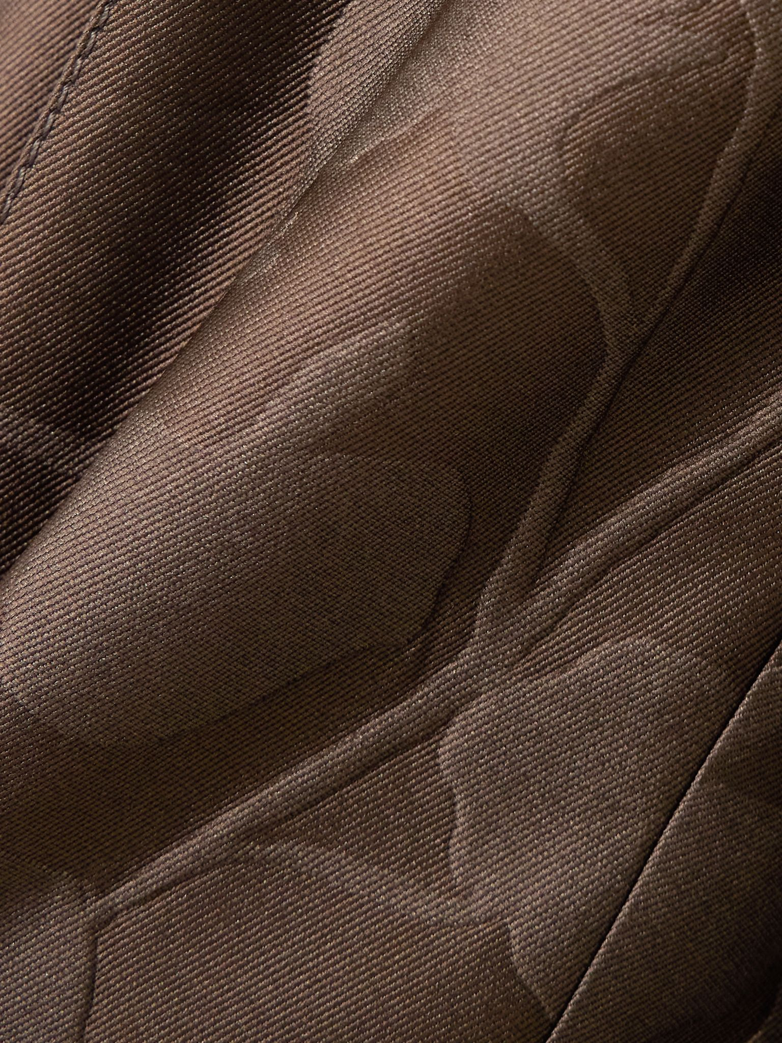 Daffy cropped cloqué wide-leg pants Brown - 5