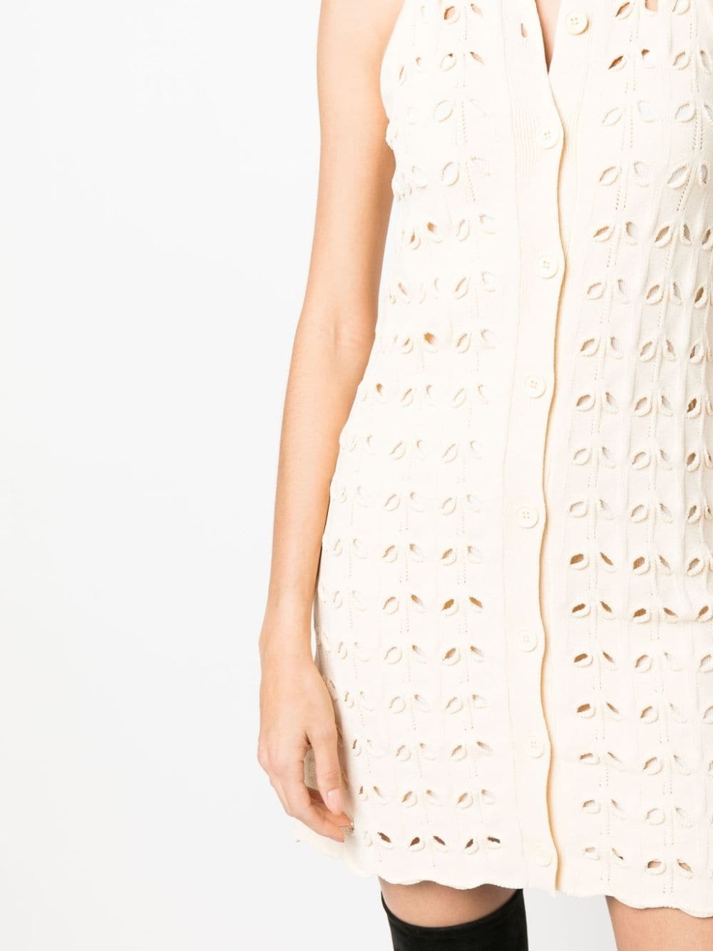 Rivolo crochet short dress - 5