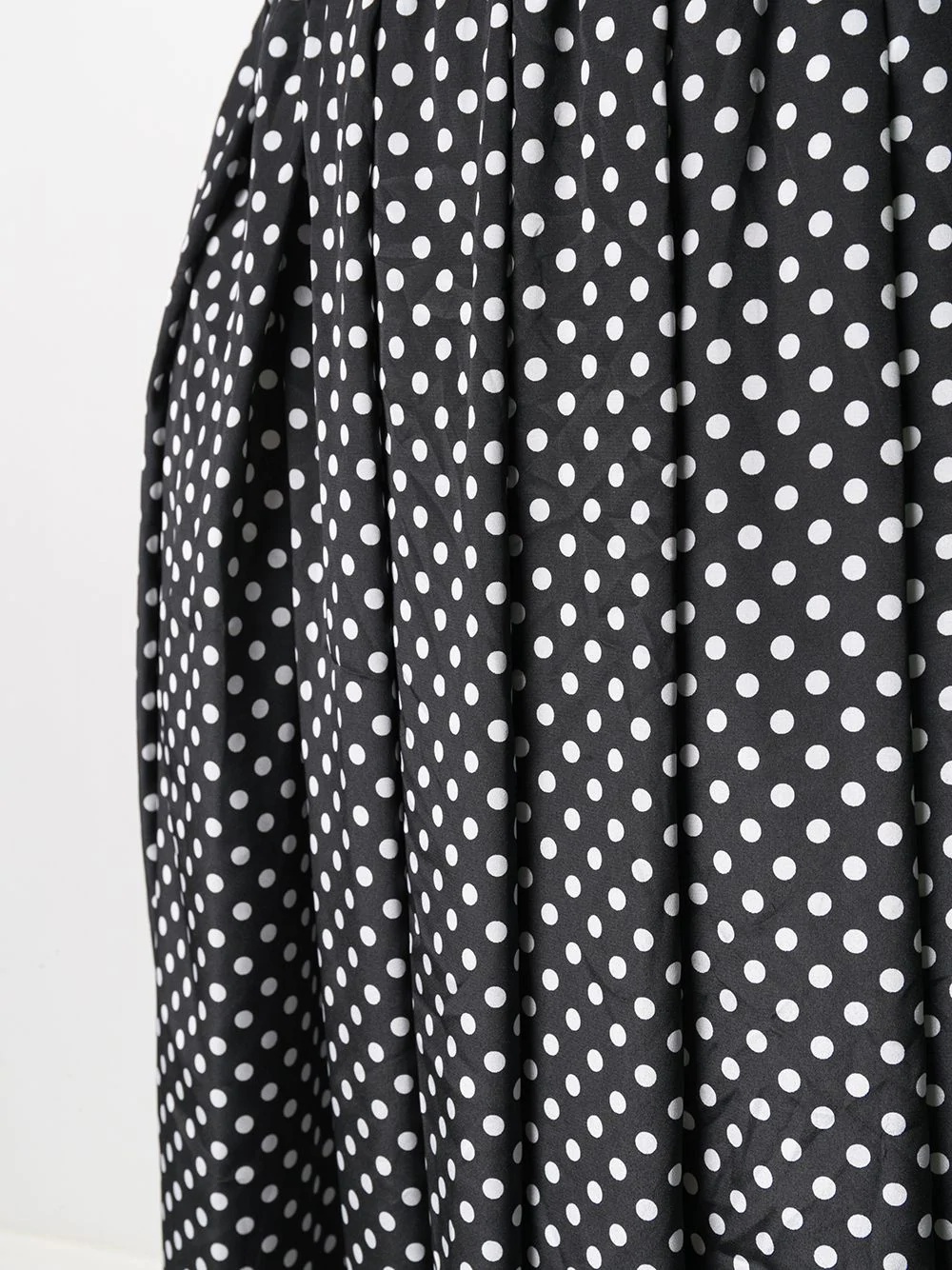 pleated polka dot skirt - 5