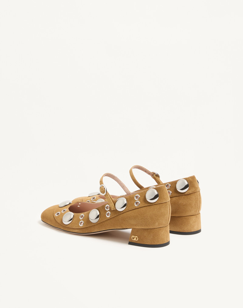Valentino NELLCÔTE MARY-JANE PUMPS IN CRUST LEATHER 30MM outlook
