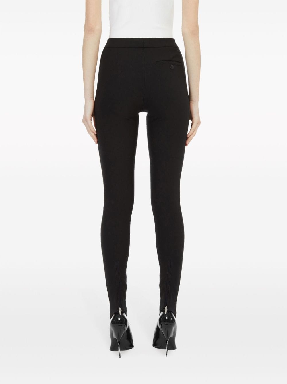 slim-fit tailored trousers - 3