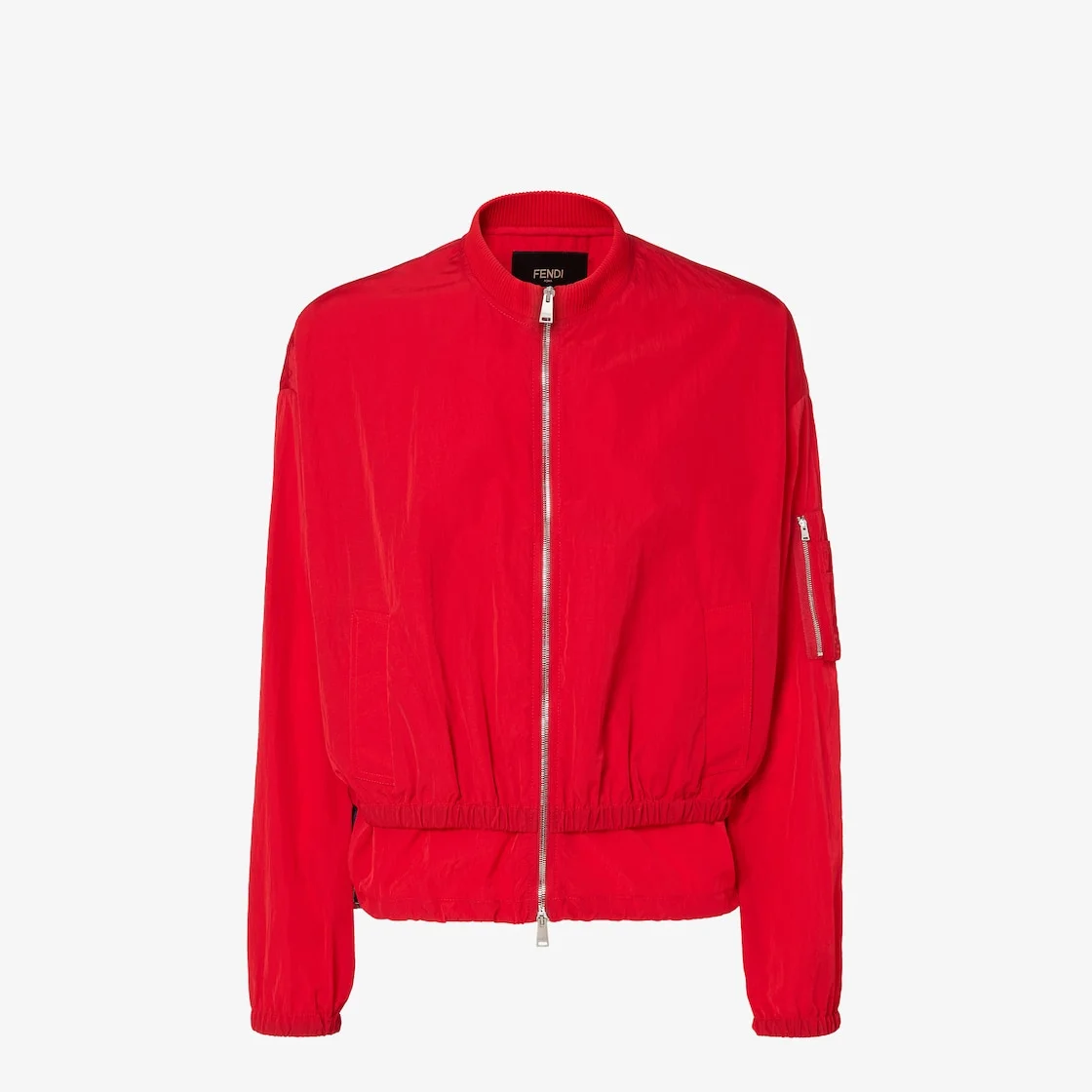 Blouson Red nylon blouson - 1