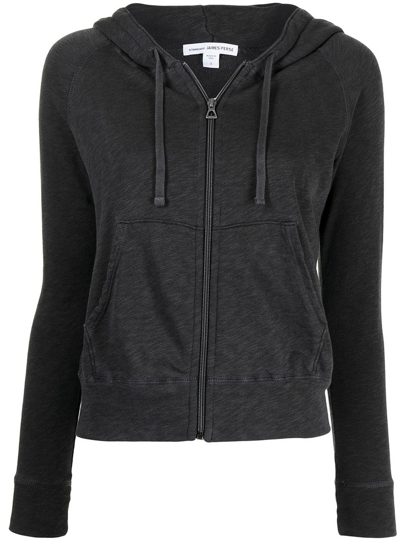 fleece drawstring hoodie 1