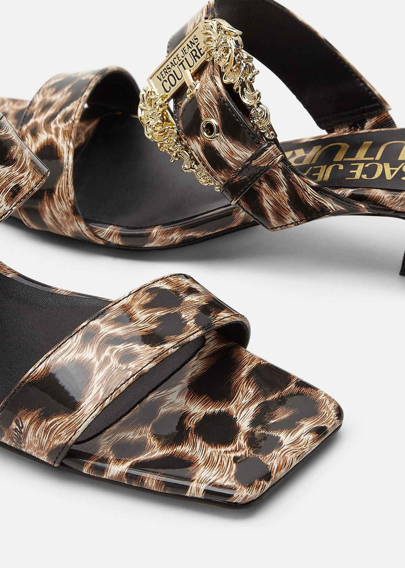 VERSACE JEANS COUTURE Regalia Baroque V-Emblem Mules outlook