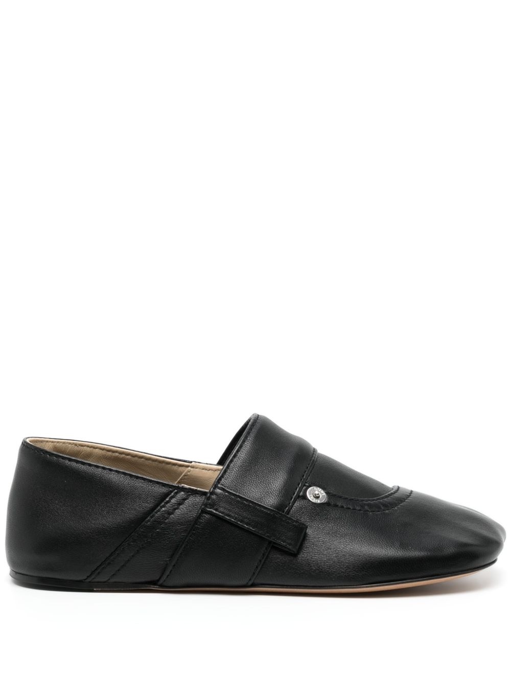 pocket-design flat loafers - 1
