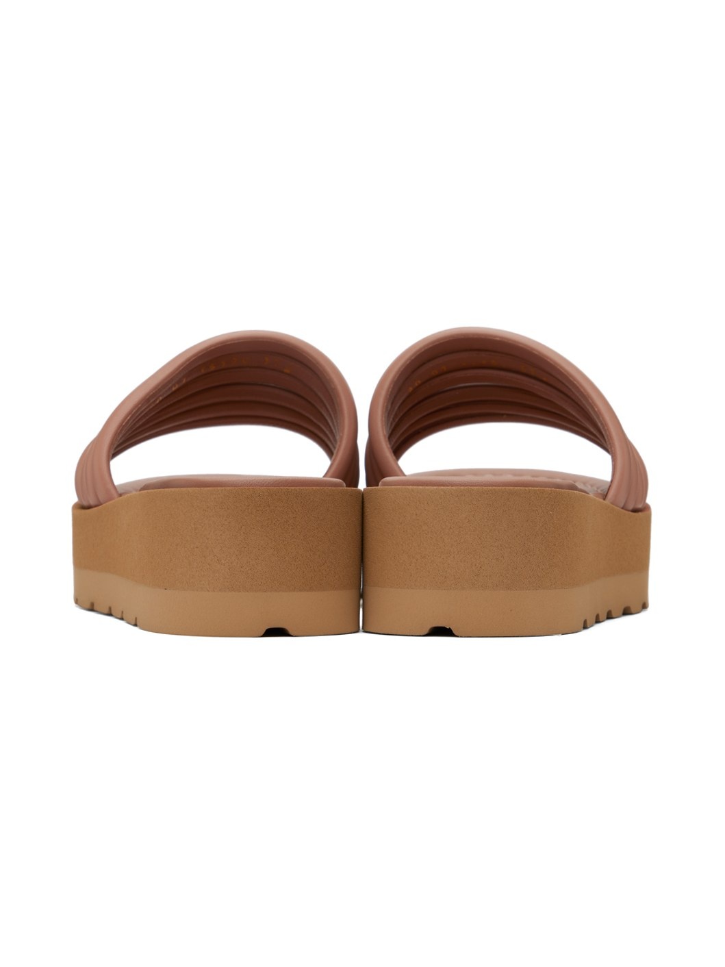 Brown Nappa Sandals - 2
