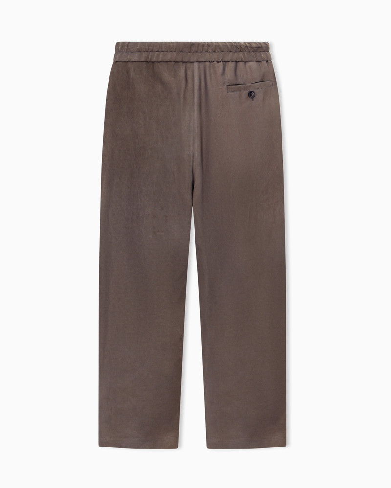 SINGLE-PLEAT VISCOSE TROUSERS IN IRIDESCENT VISCOSE 3