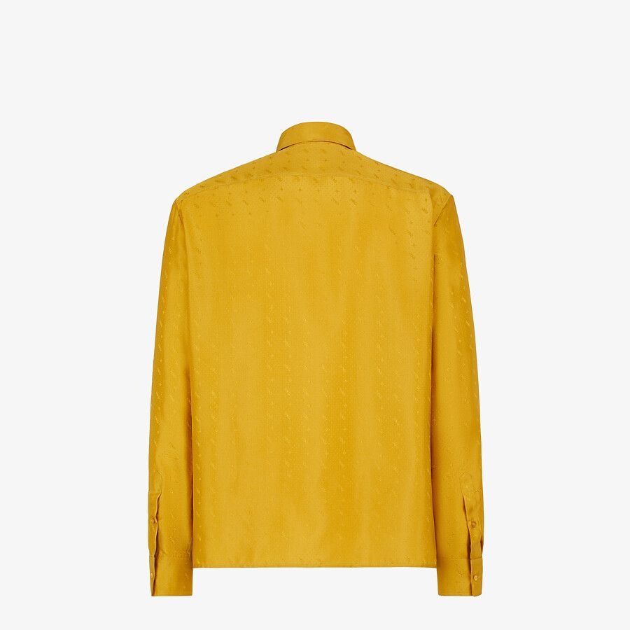 Yellow silk shirt - 2