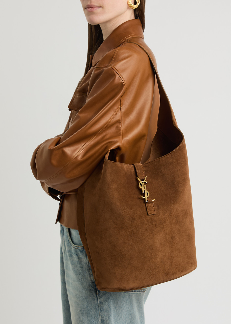 Saint Laurent Le 5 à 7 Hobo Suede Bucket bag - 5