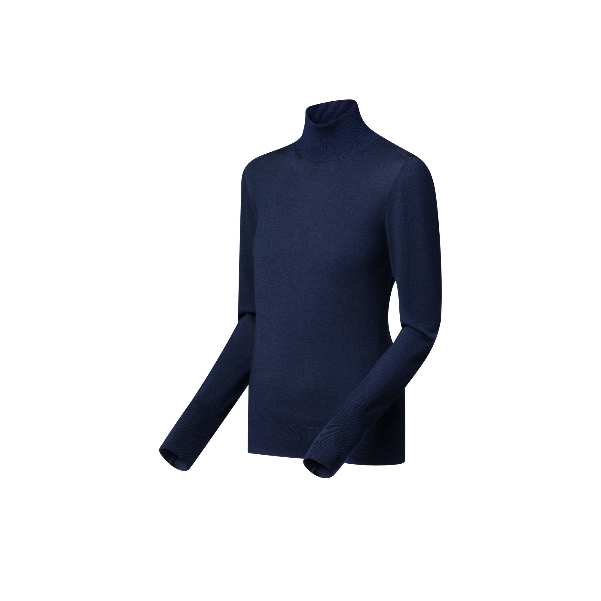 Signature Tag Turtleneck Pullover - 2