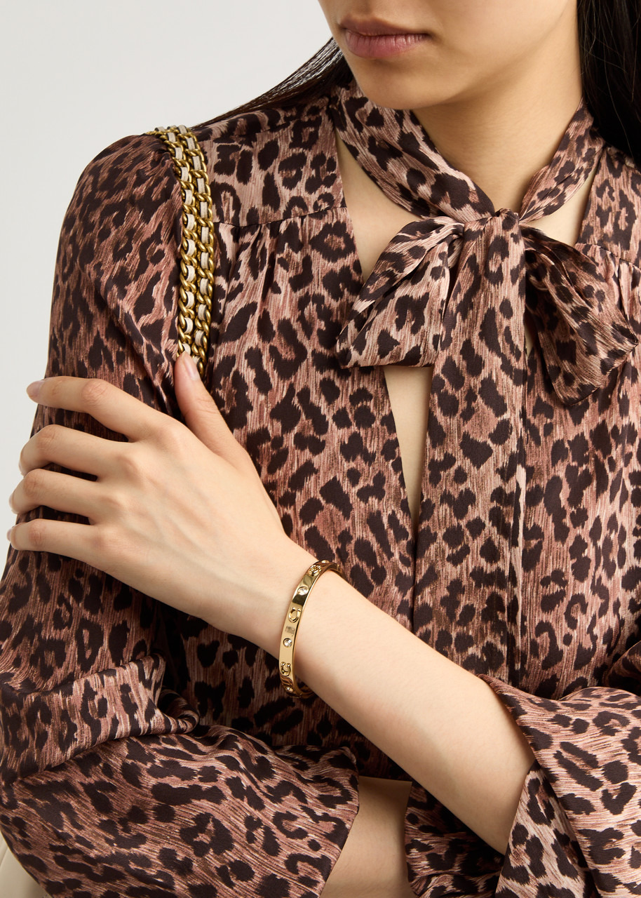 Coach Logo Crystal-embellished Bracelet - 2