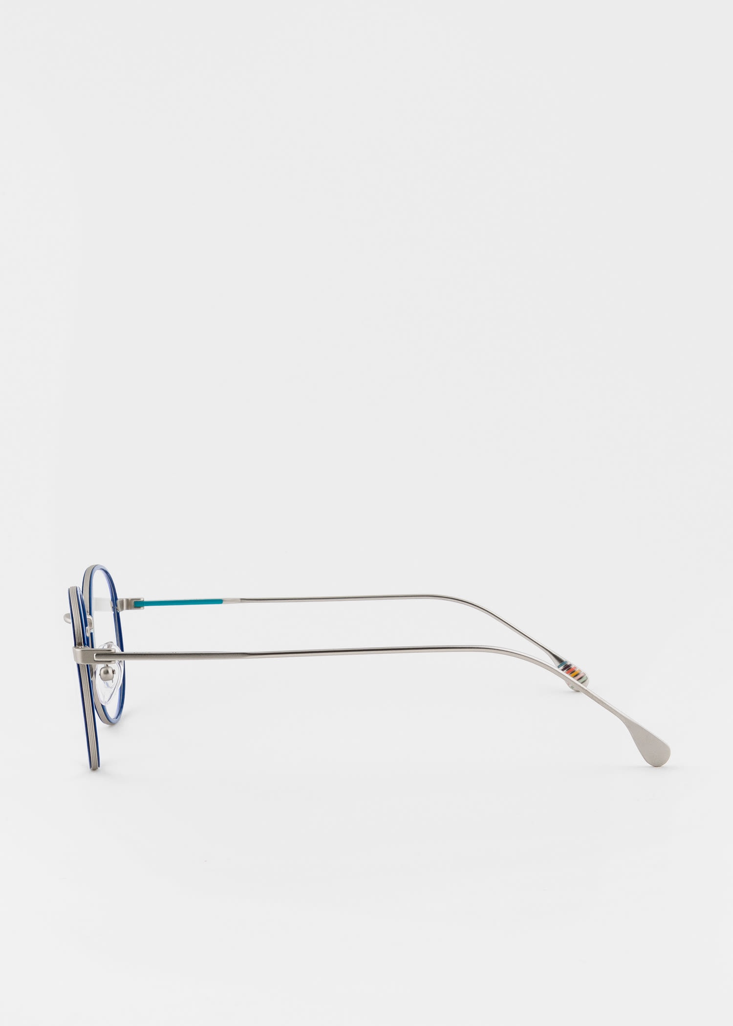 Matte Silver 'Drury' Spectacles - 5