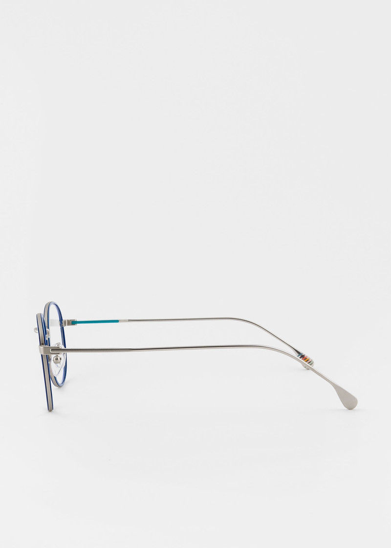 Matte Silver 'Drury' Spectacles 5