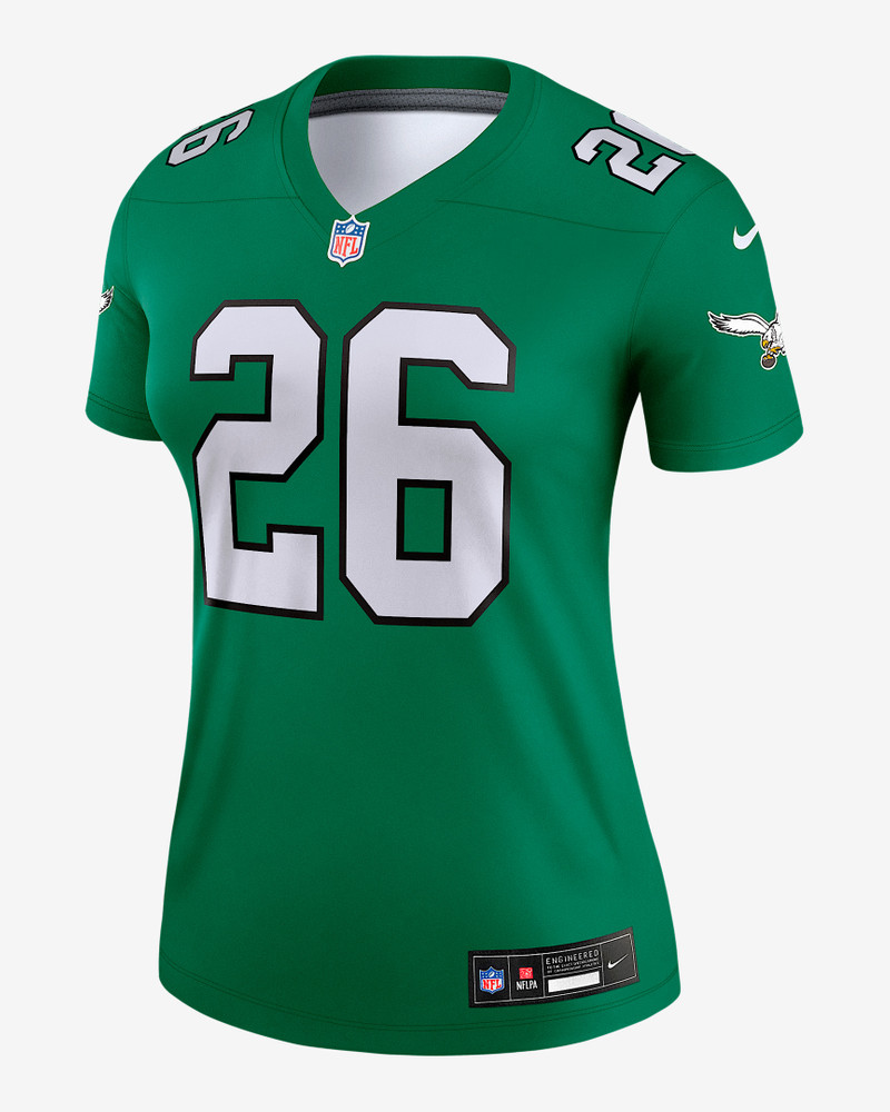 Saquon Barkley Philadelphia Eagles Women's Nike Dri-FIT NFL Legend Jersey 1