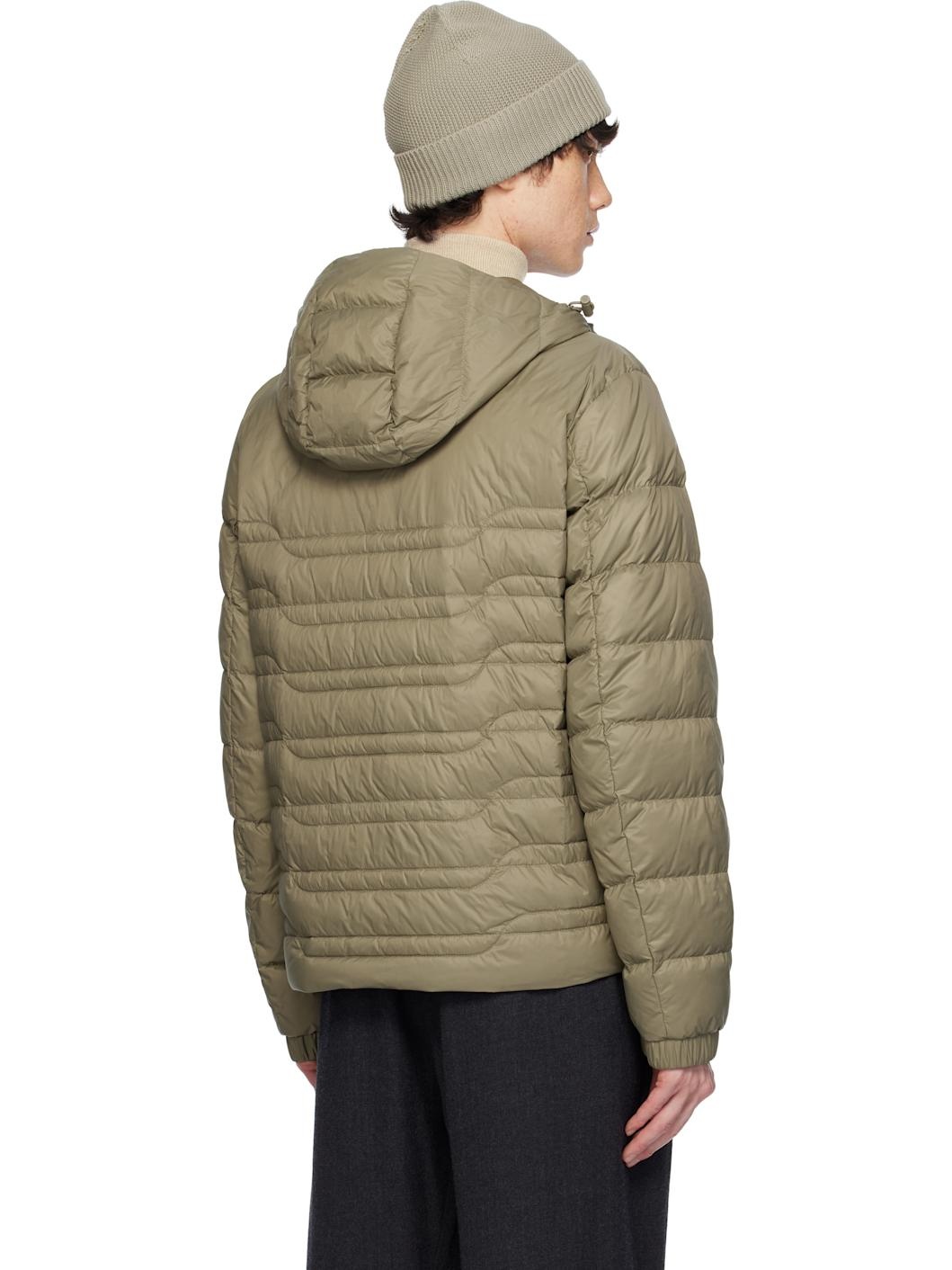 Khaki CP Archivio Creativo Aleso Down Jacket - 3