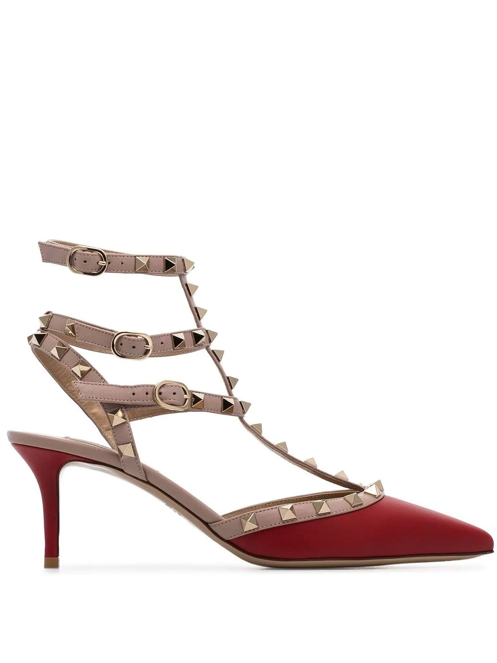 Rockstud 65mm caged pumps - 1