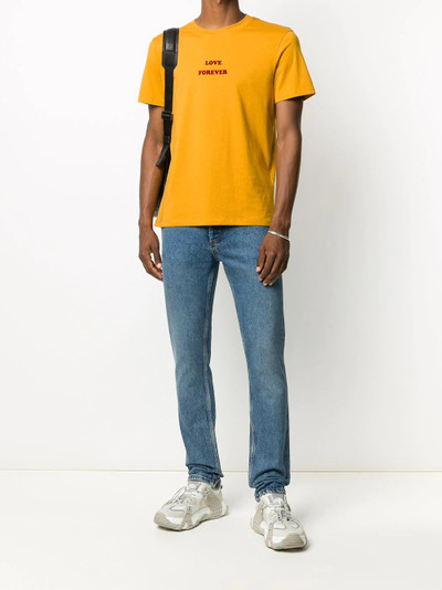 Sandro slogan print T-shirt outlook