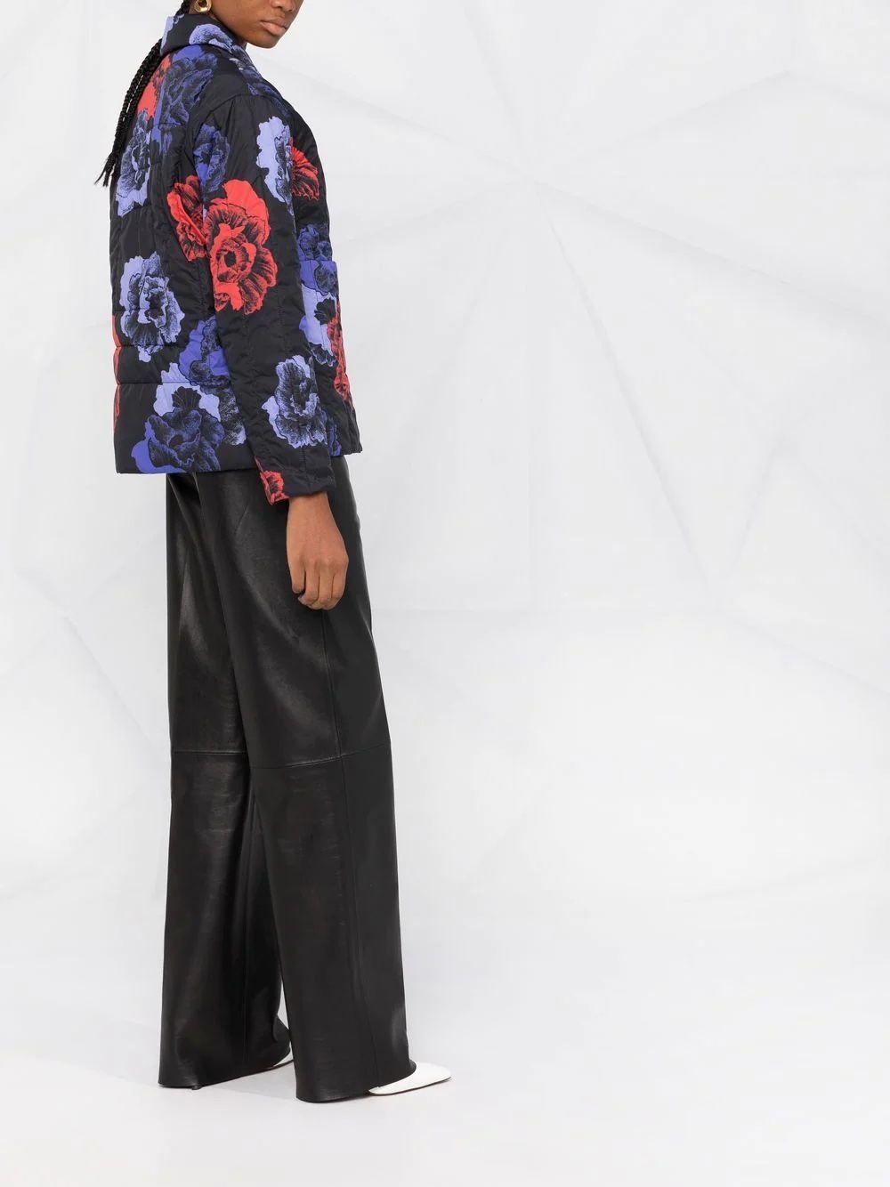 floral-print jacket - 6