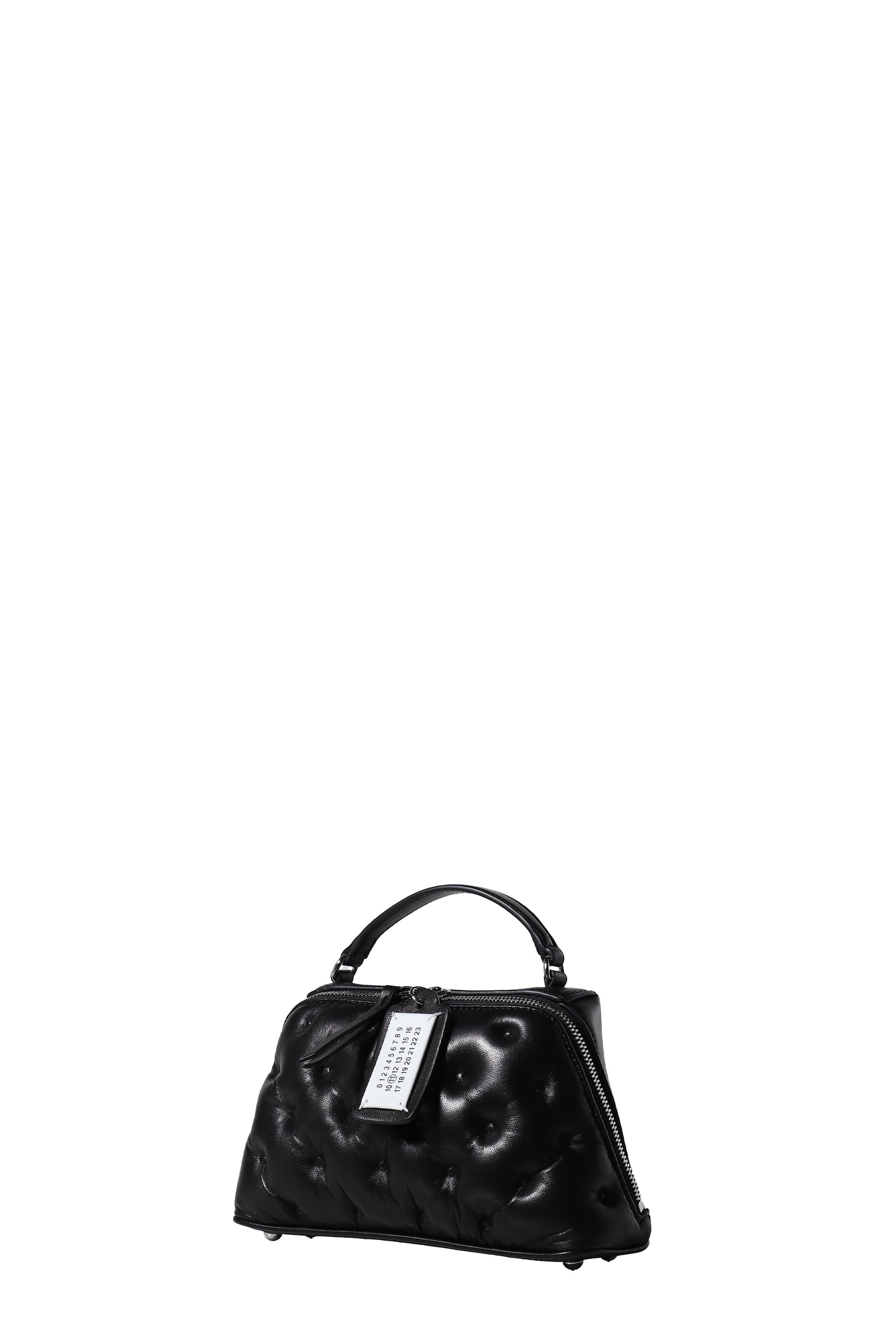 GLAM SLAM EMBROIDERY TRAPEZOID BAG / BLK - 6