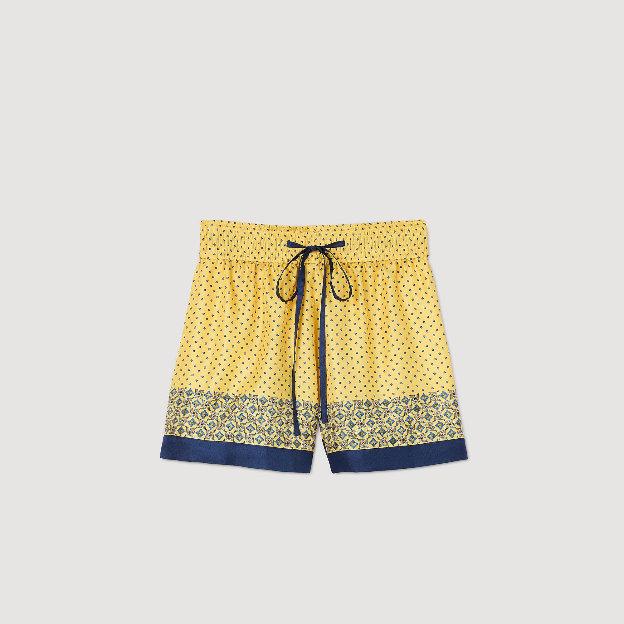 FLOWING PATTERNED SHORTS - 1