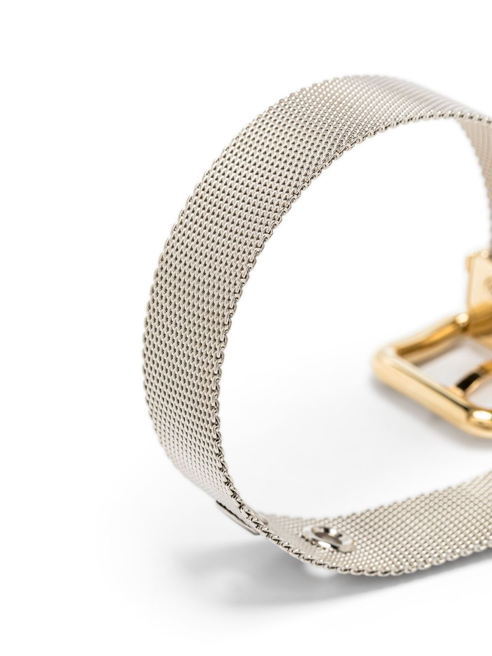 two-tone buckle bracelet - 3