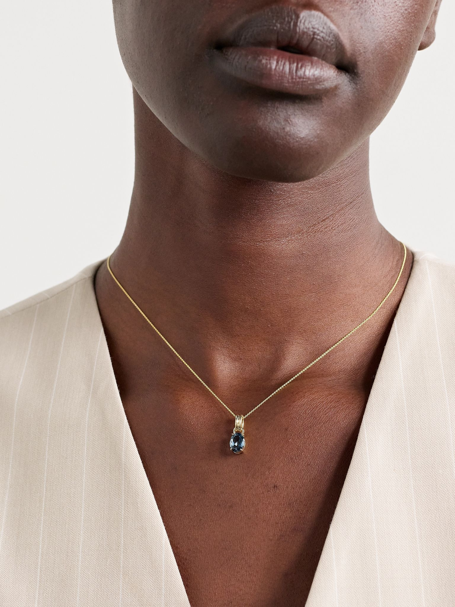 Beekman 14-karat gold topaz necklace Gold - 2