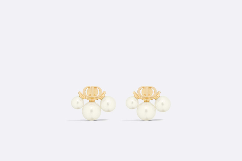 Dior Triptyque Stud Earrings 1