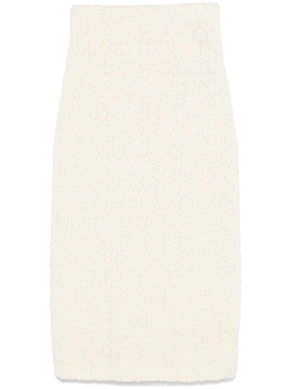 bouclé midi skirt - 1