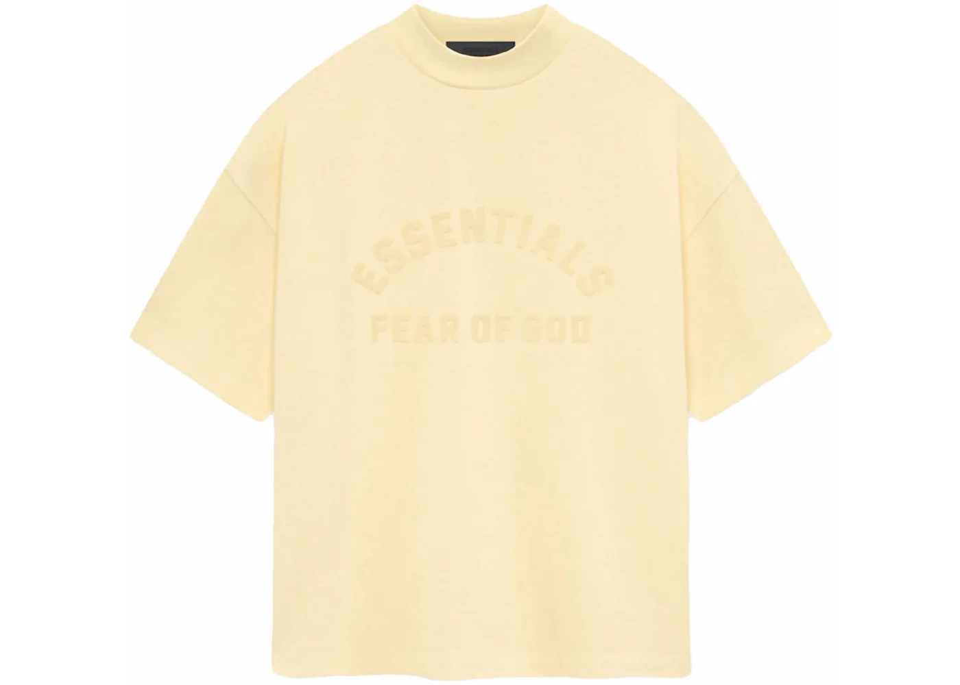 Fear of God Essentials Heavy Jersey S/S Tee Garden Yellow - 1