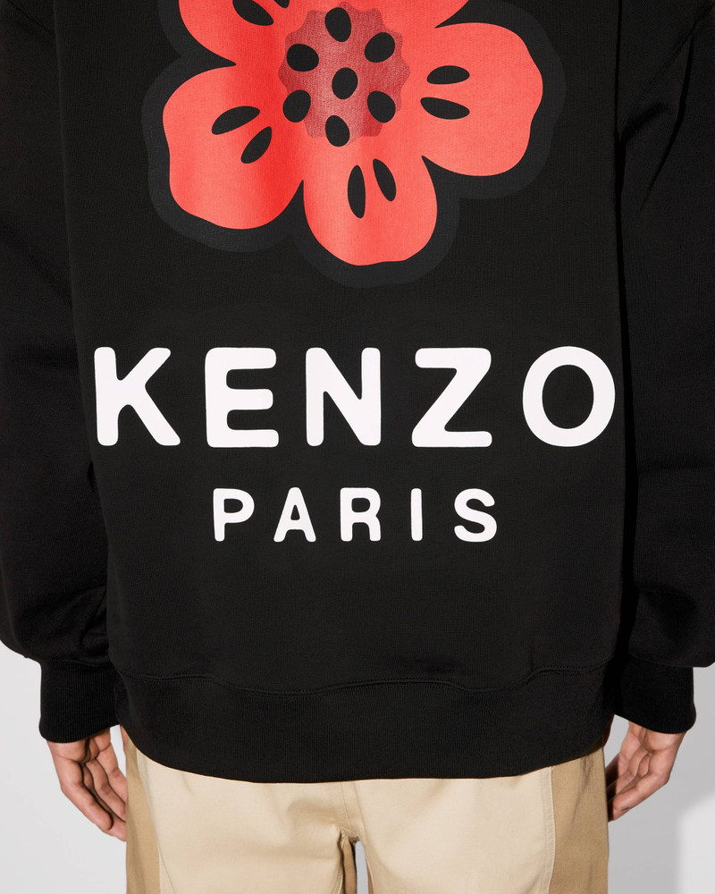 'Boke Flower' oversized embroidered hoodie 7