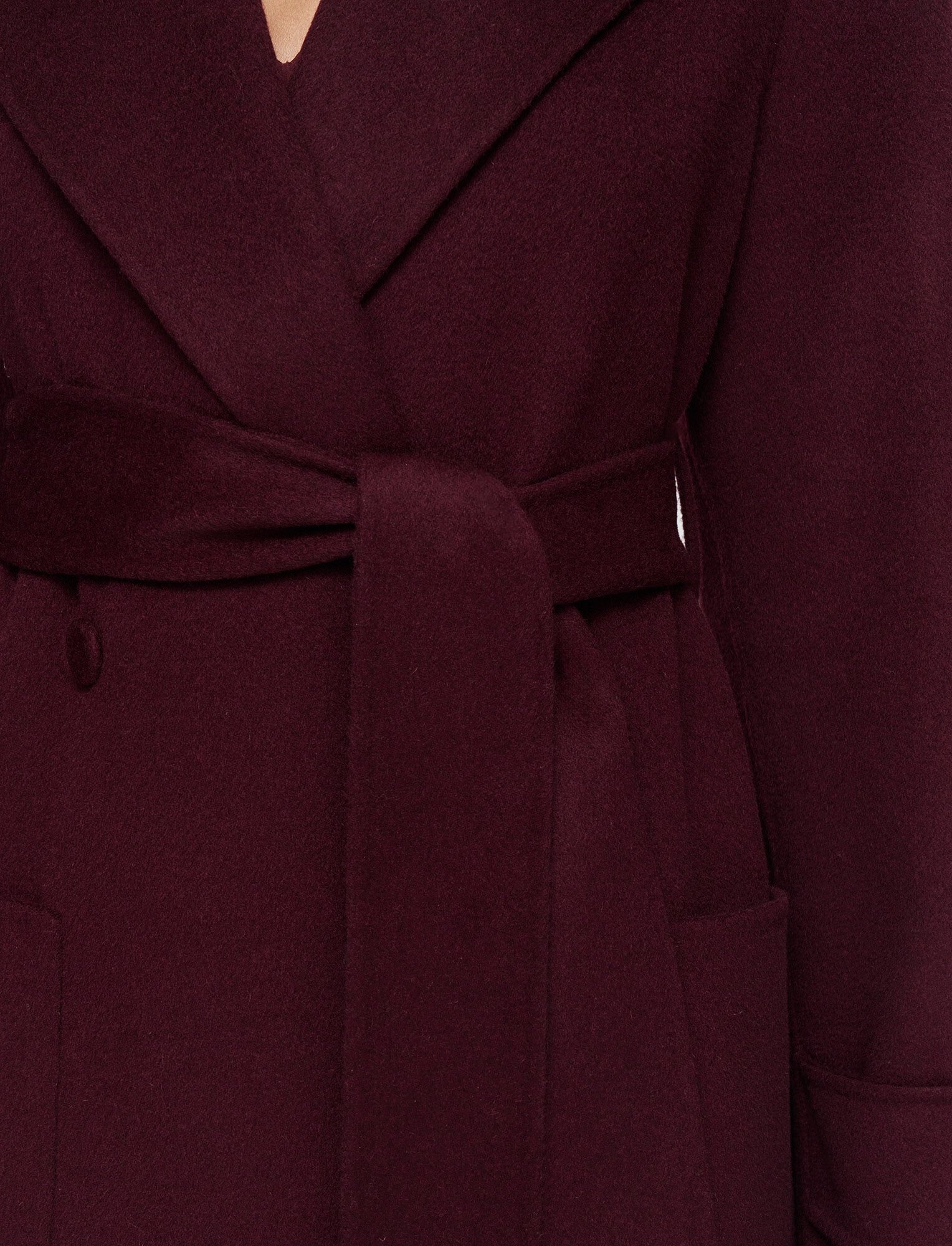 Double Face Cashmere Arline Coat - 6